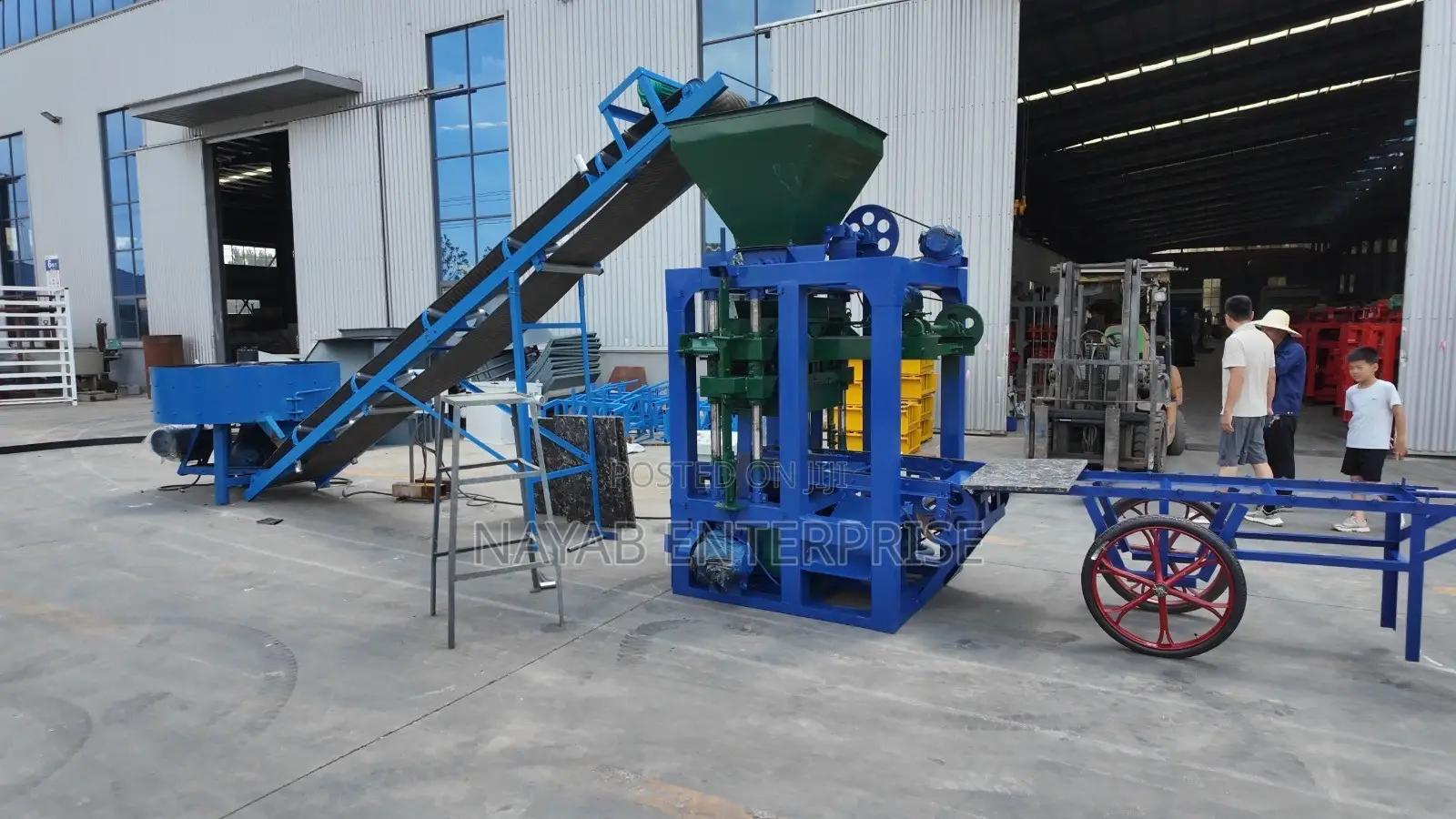Industrial Block Making Machine