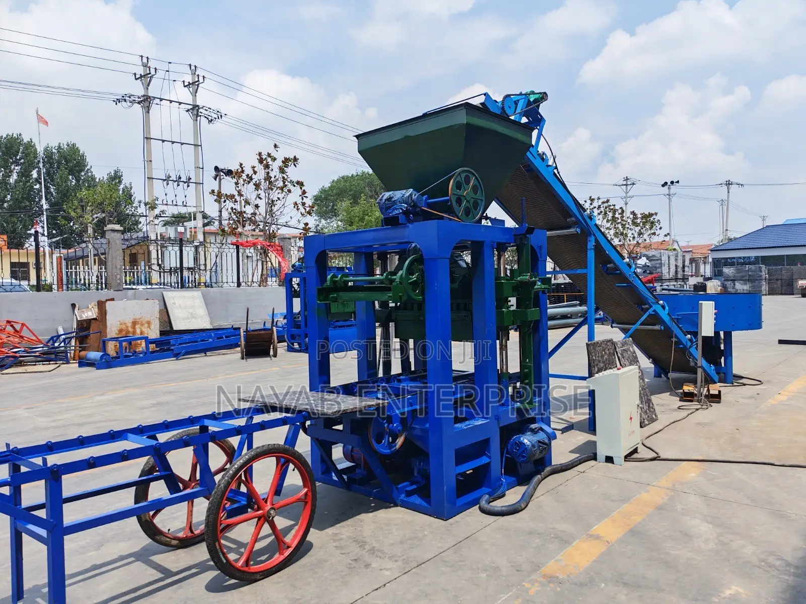Industrial Block Making Machine