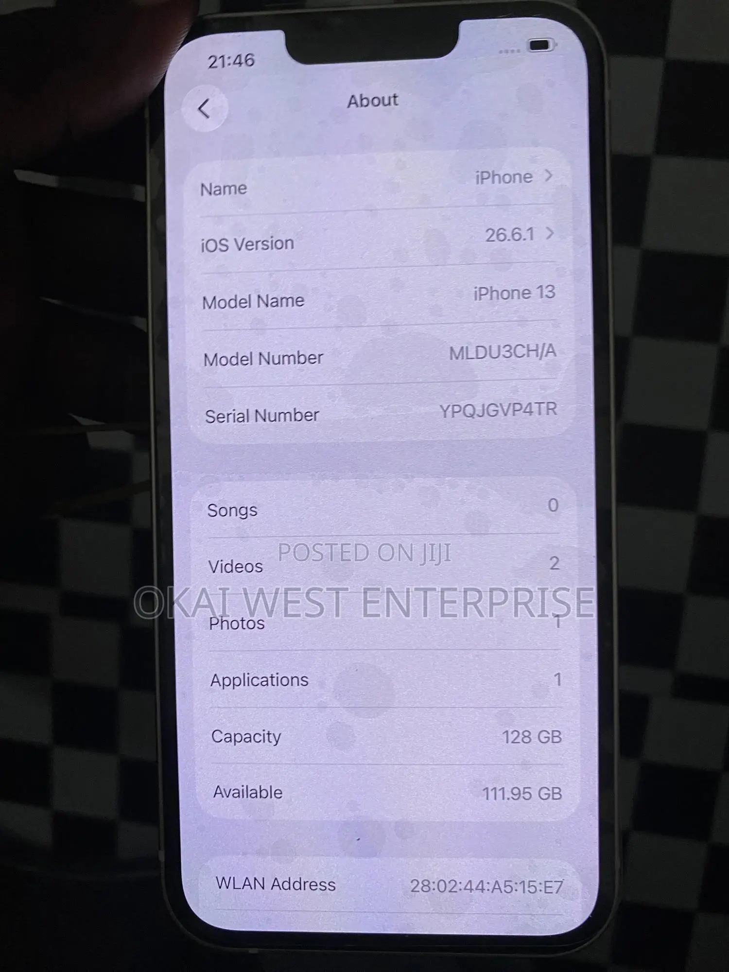 Apple iPhone 13 128 GB White