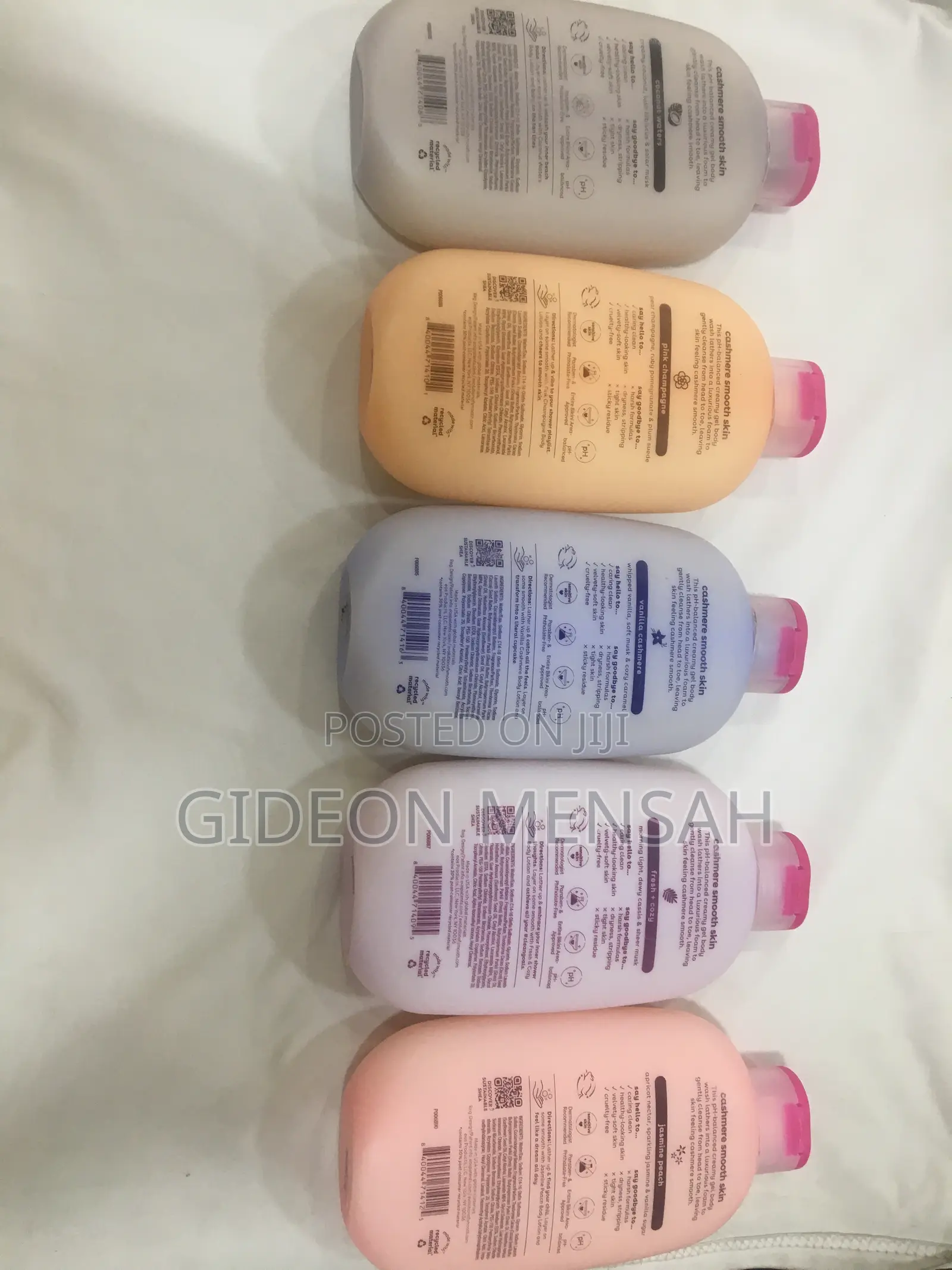 Original EOS Shea Better Cashmere Body Wash &24H Lotion-4Scents Availa