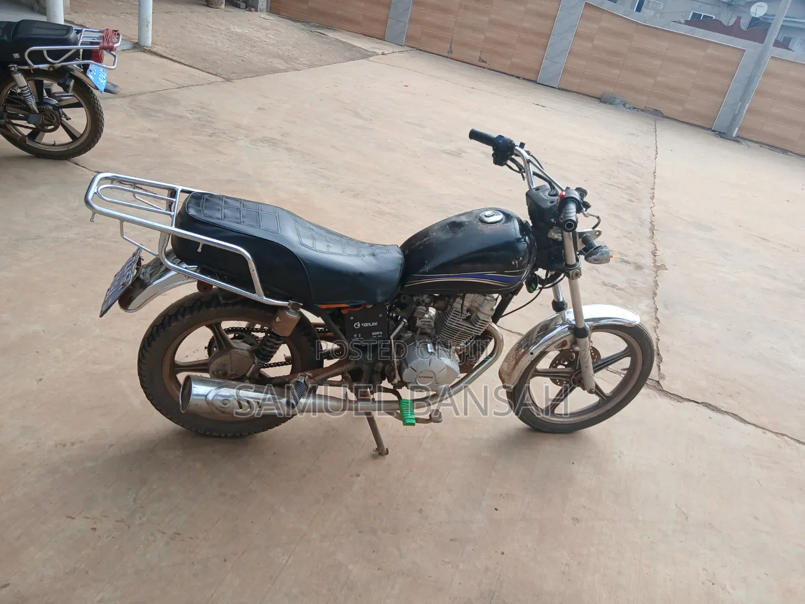 Haojue HJ125-8K 2020 Black