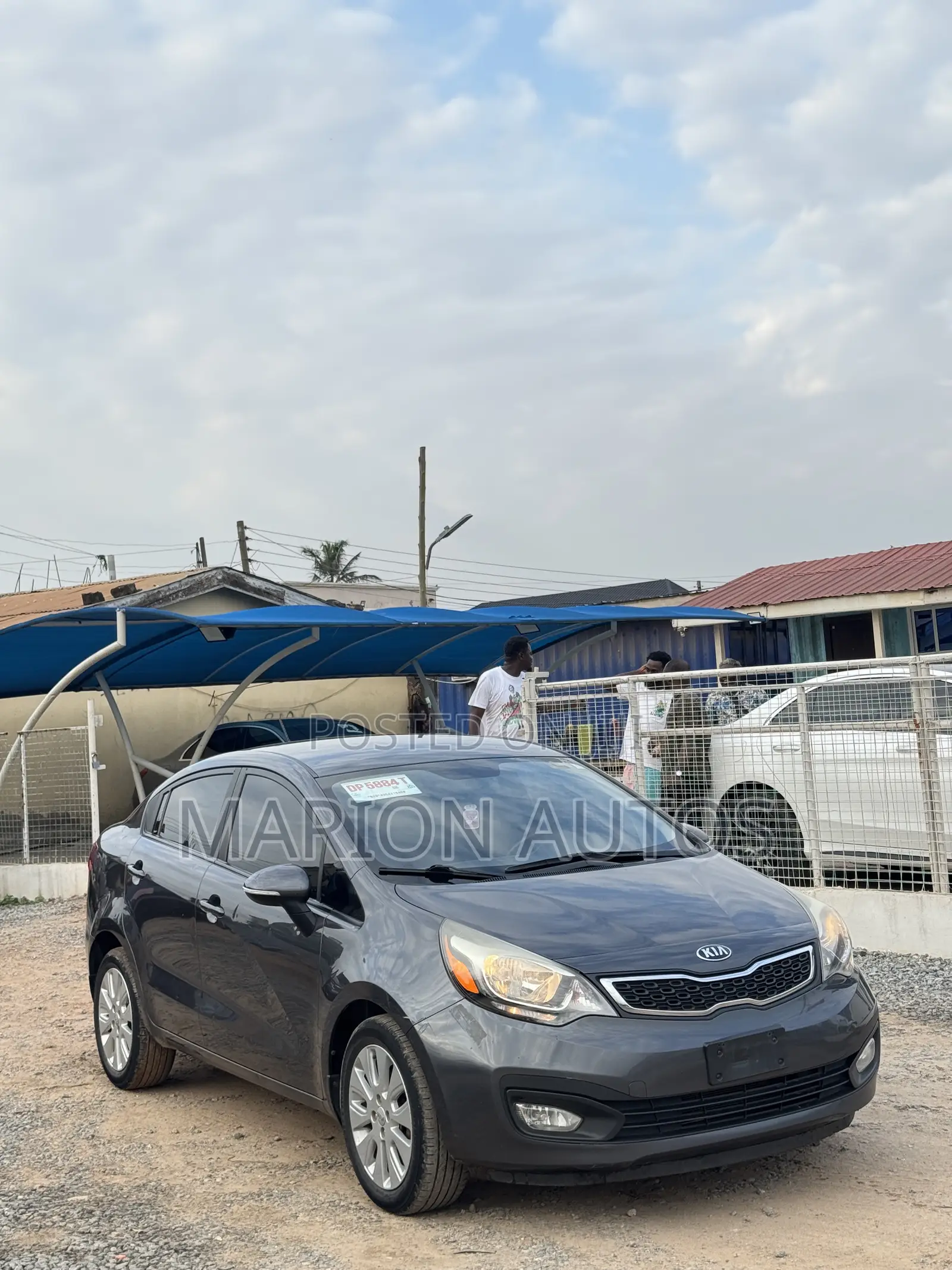 Kia Rio LX 4dr Sedan (1.6L 4cyl 6M) 2015 Gray