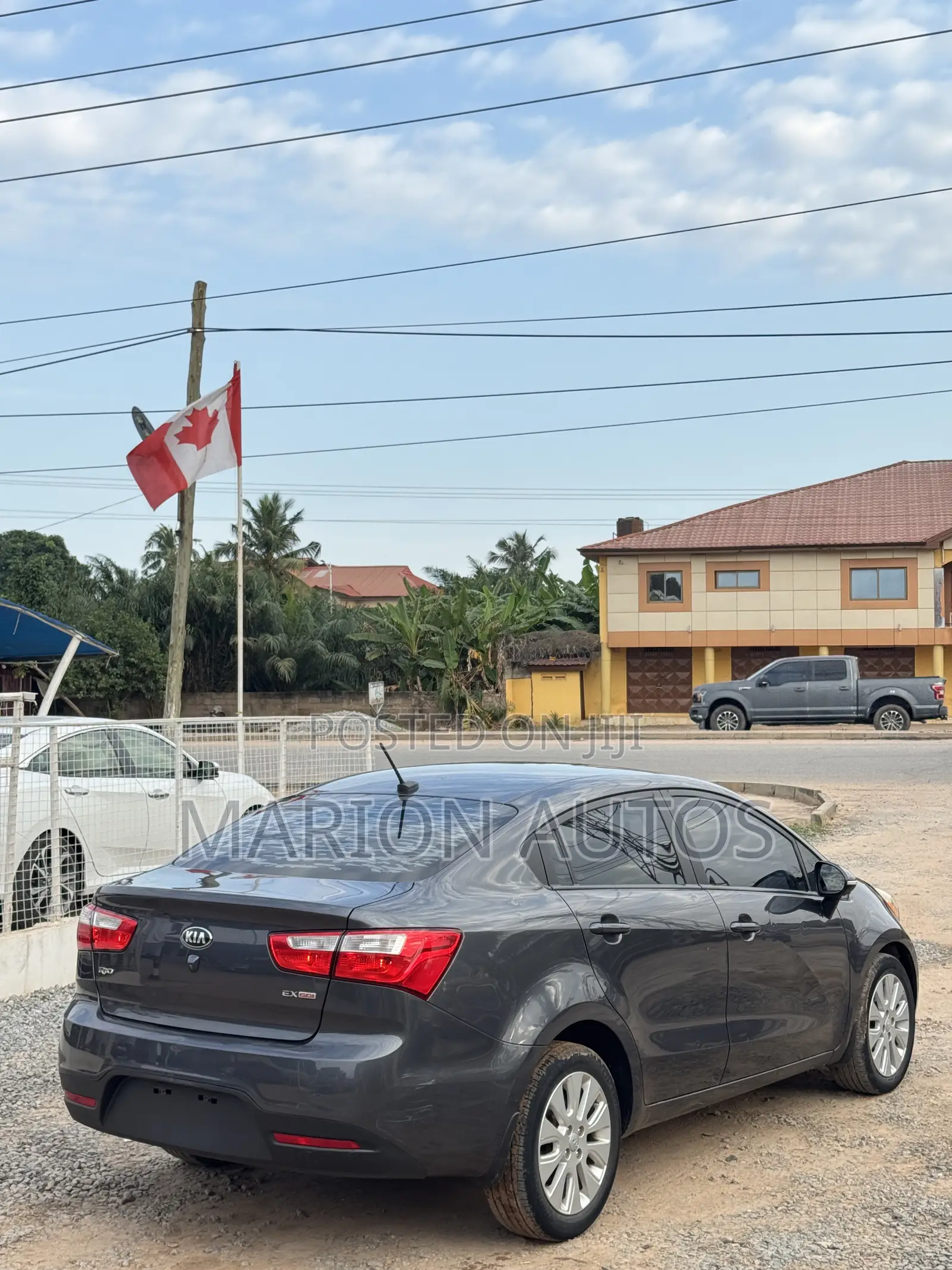 Kia Rio LX 4dr Sedan (1.6L 4cyl 6M) 2015 Gray