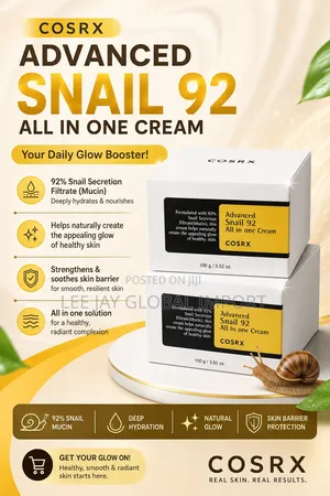 Corsx Advanced Snail All in One Face Cream 100g.