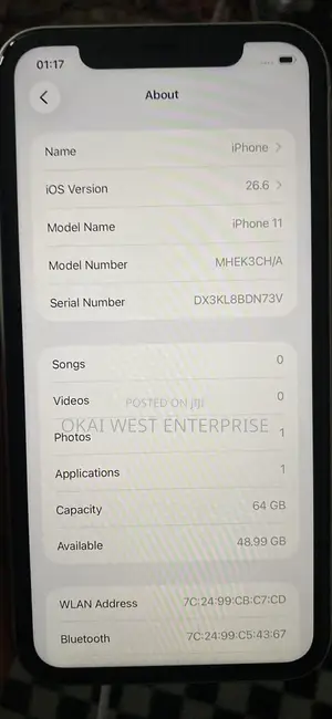 Apple iPhone 11 64 GB White