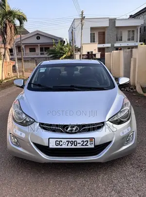 Hyundai Elantra Limited 2012 Silver