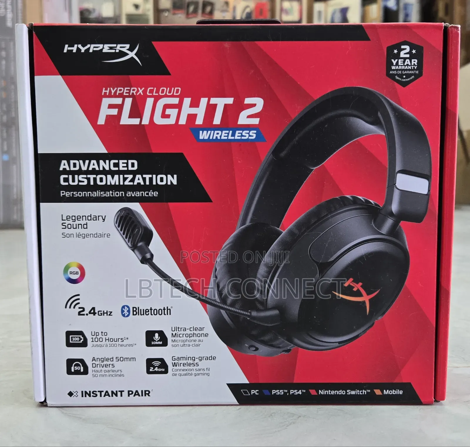 Hyperx Cloud Flight 2 Wireless Headset