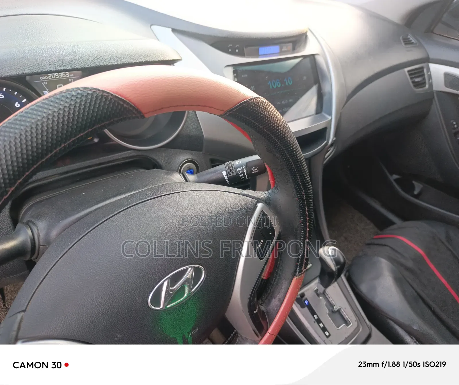 Hyundai Elantra 2013 White