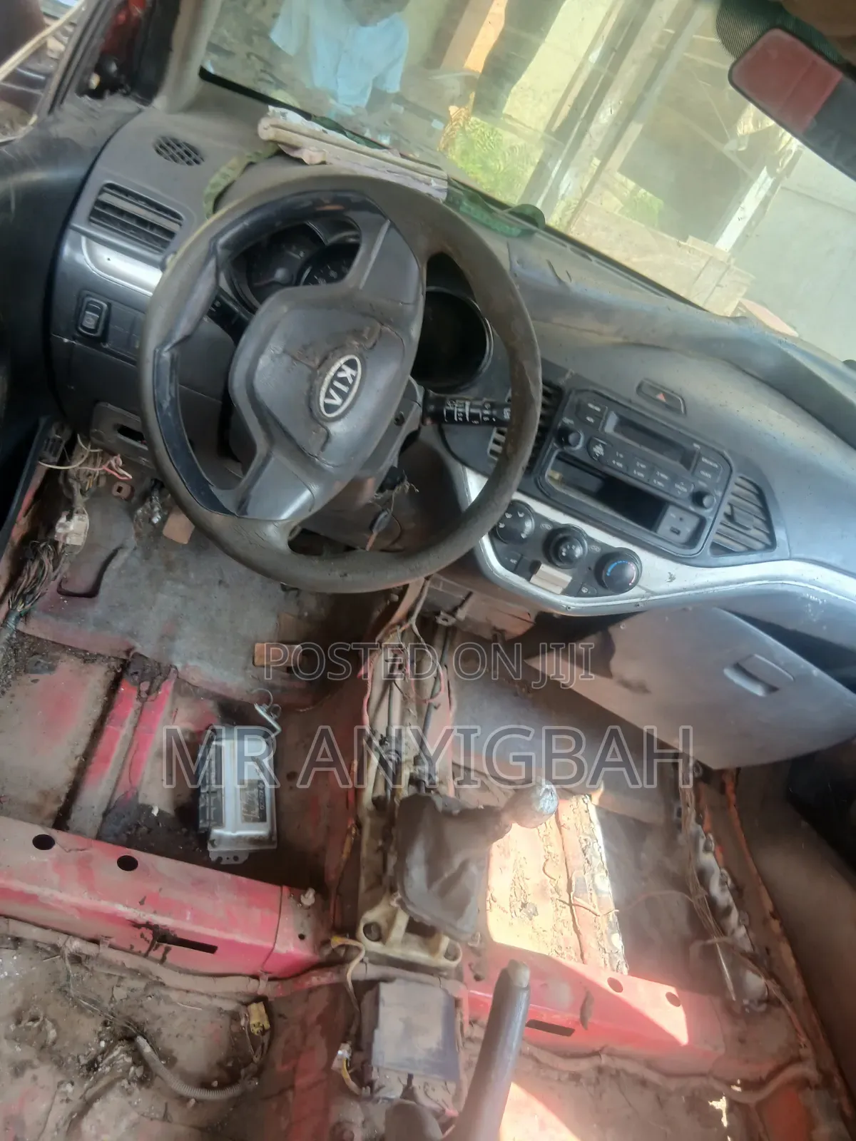 Kia Morning 2012 Red