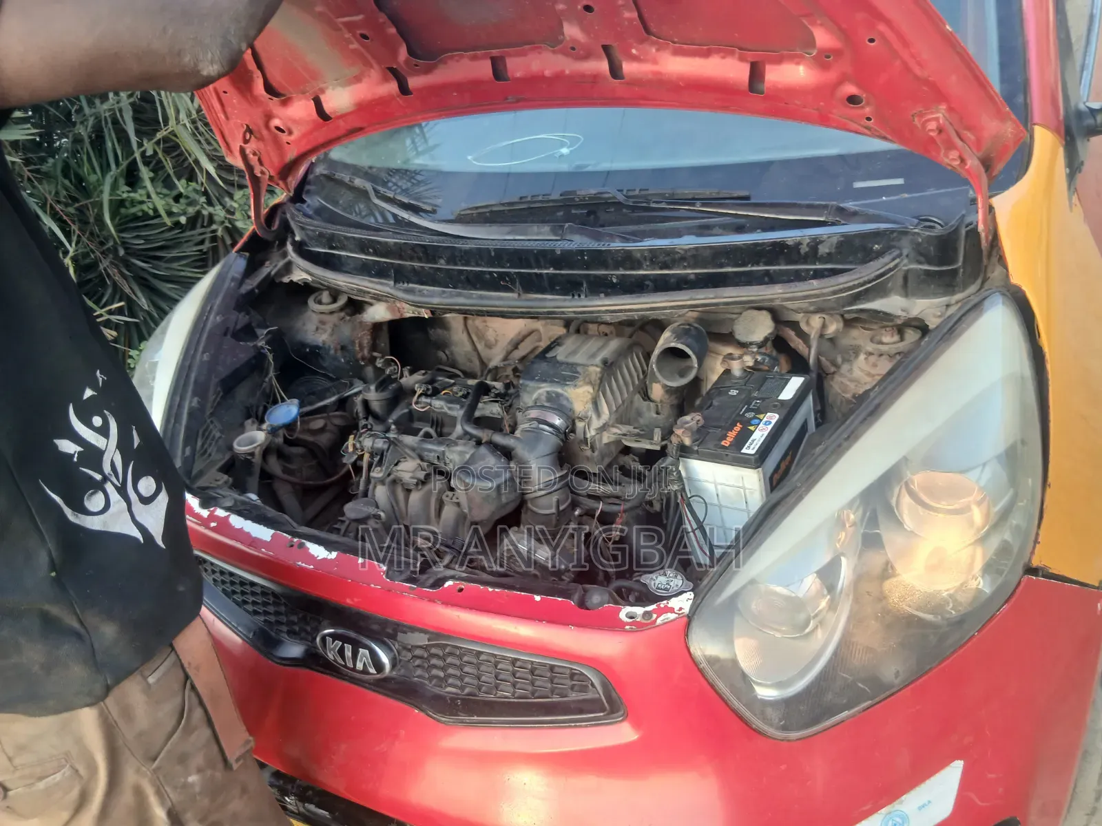 Kia Morning 2012 Red