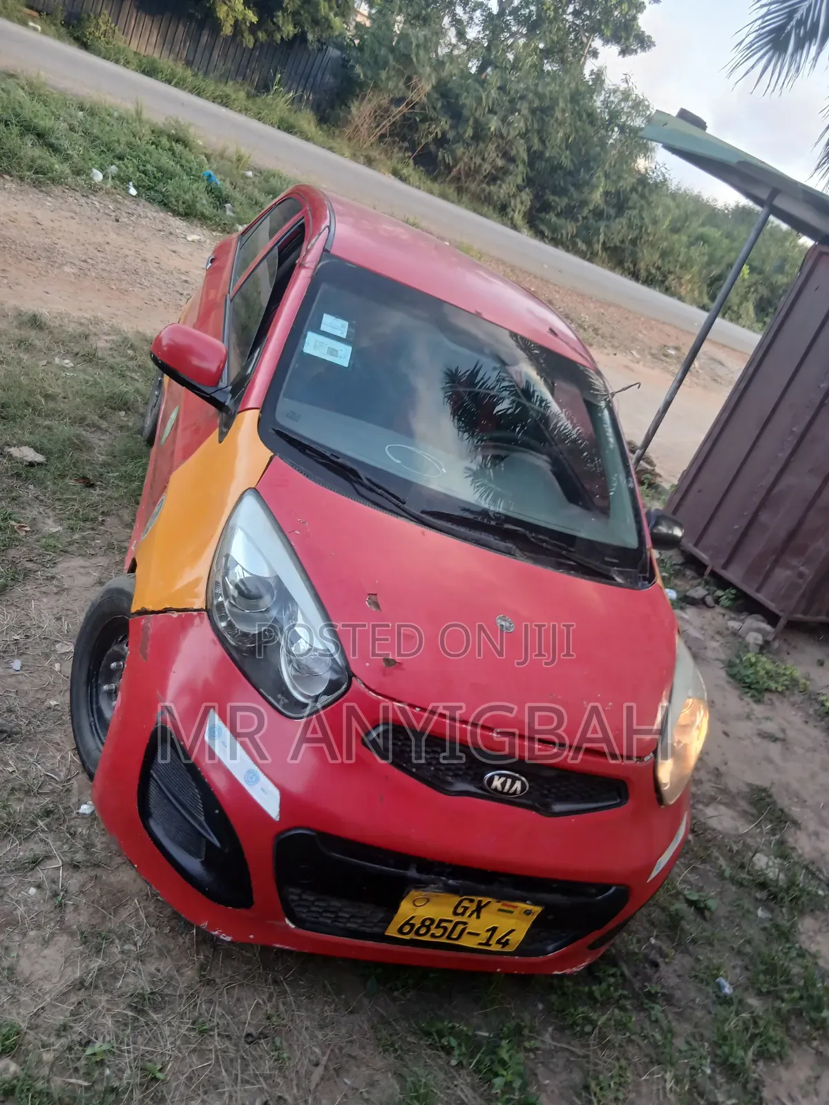 Kia Morning 2012 Red