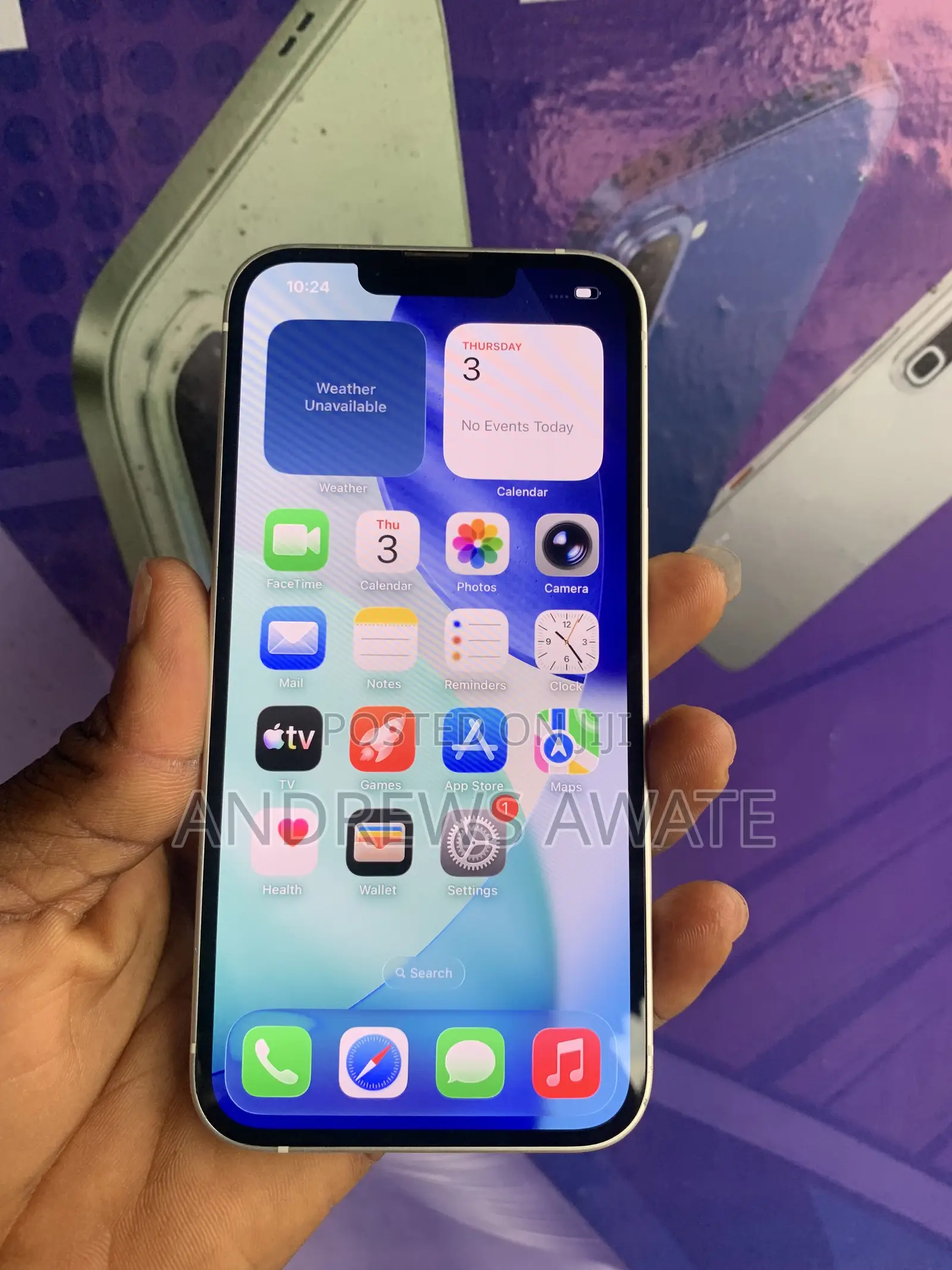 New Apple iPhone 13 128 GB White