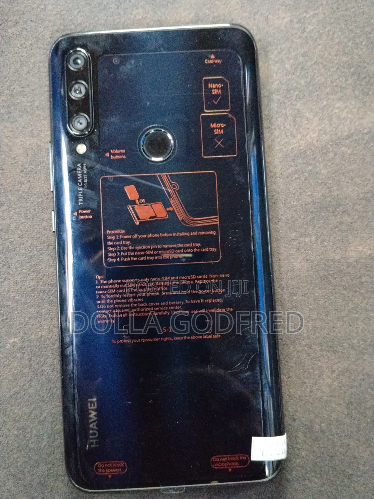 New Huawei Y9 Prime 2019 128 GB Black