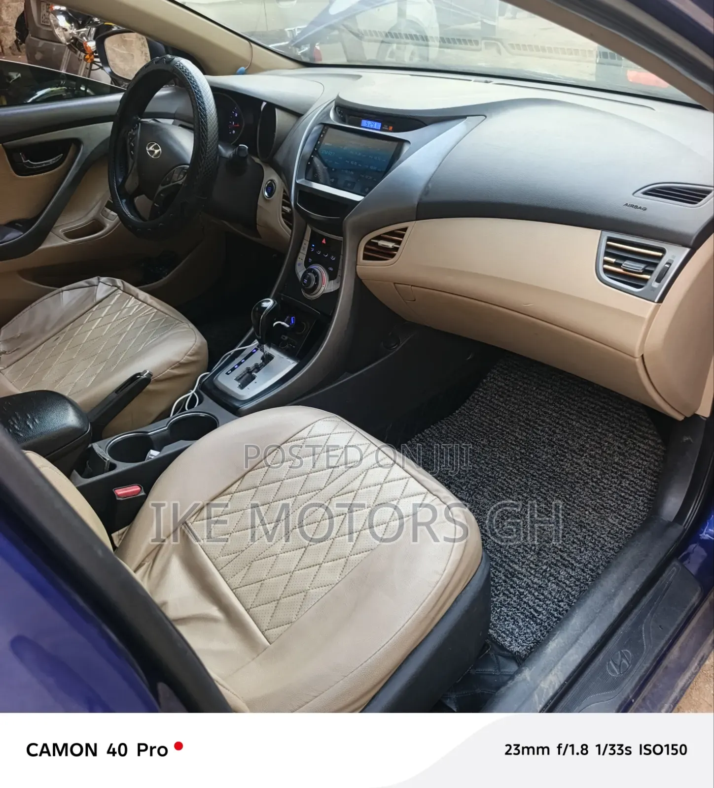 Hyundai Elantra 2015 Blue