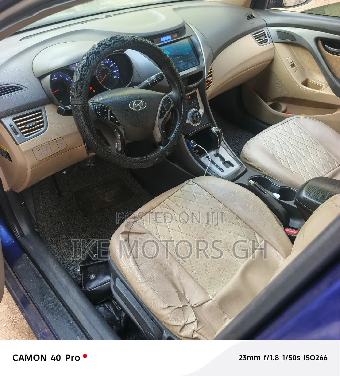 Hyundai Elantra 2015 Blue