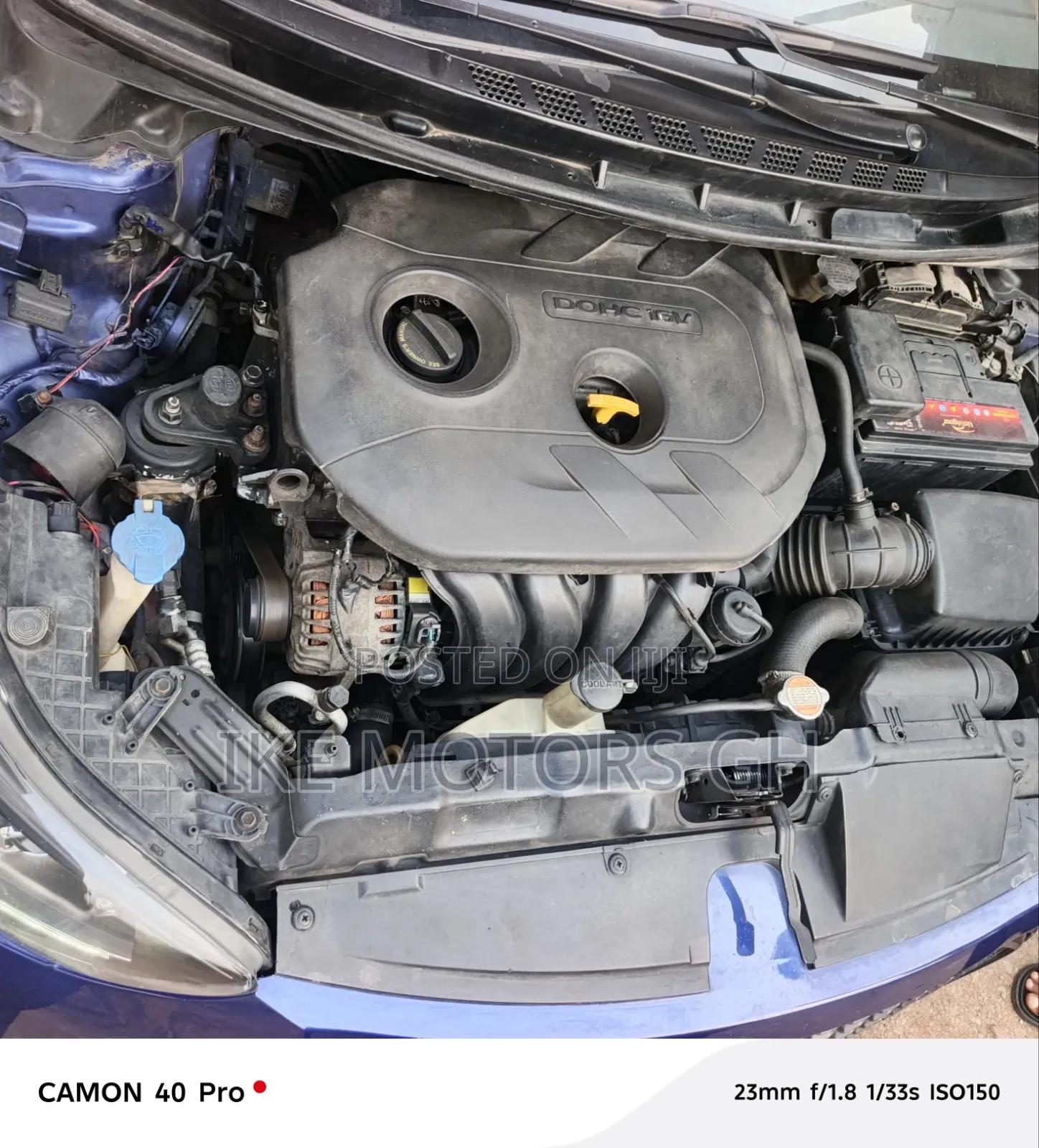 Hyundai Elantra 2015 Blue