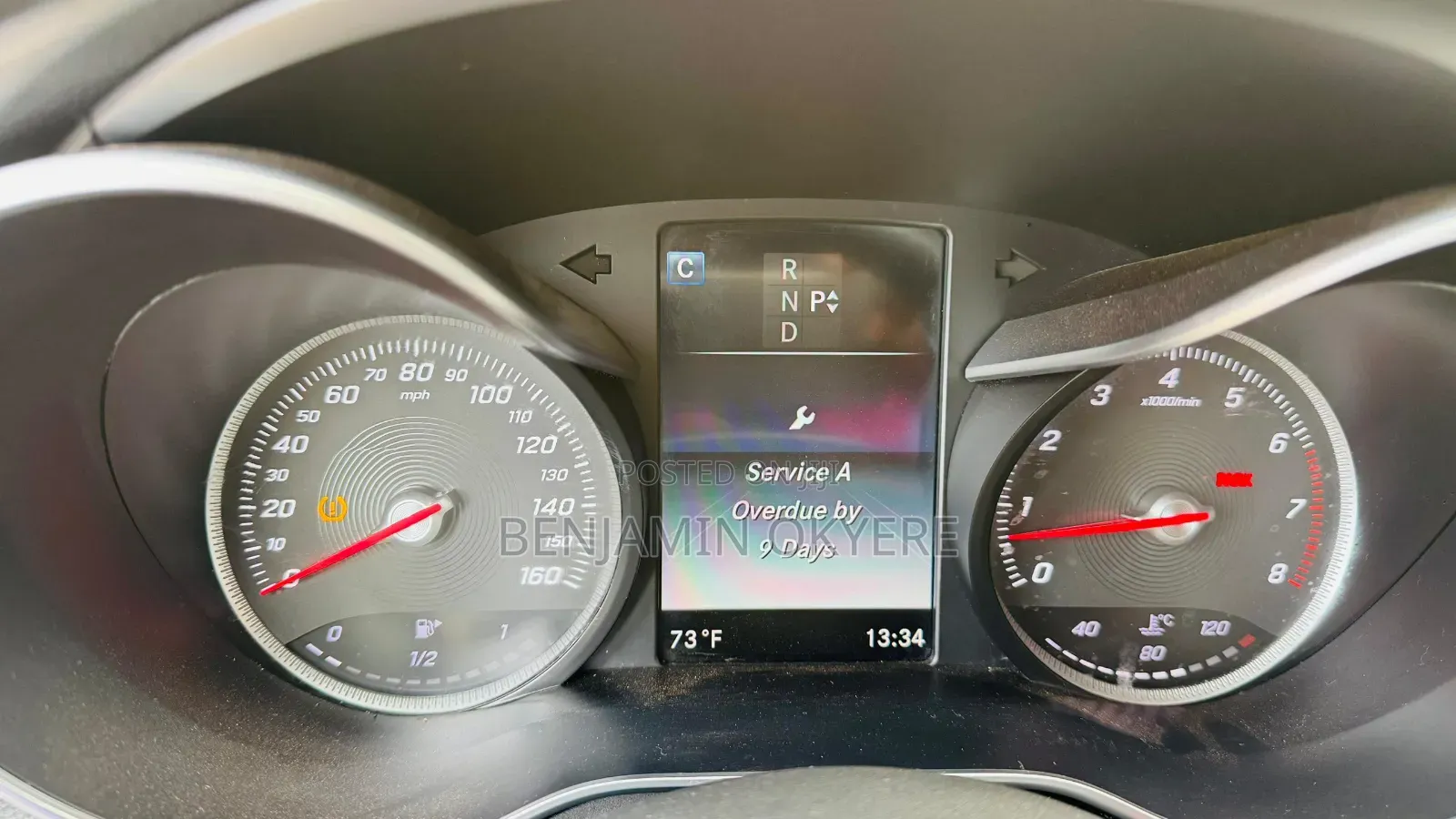 Mercedes-Benz C300 2016 Gray