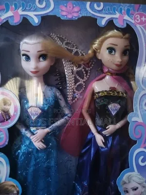 Elsia and Anna of Frozen Baby Doll Set F
