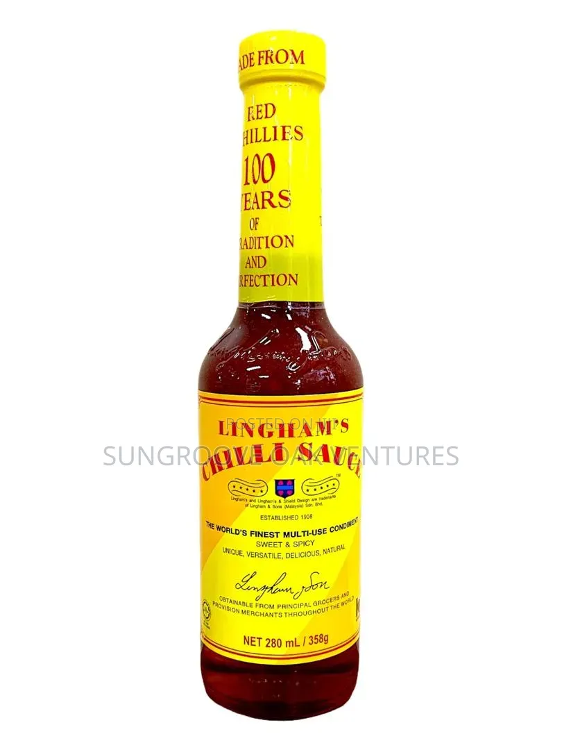 Chilli Sauce Original Linghams 358g