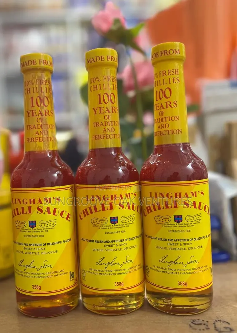 Chilli Sauce Original Linghams 358g