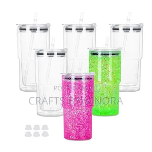 40oz Snow Globe Tumbler Cup – DIY Custom Tumbler