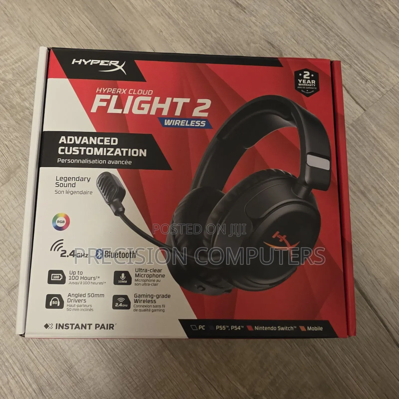 Hyper X Cloud Flight 2 (Wireless and Bluetooth)