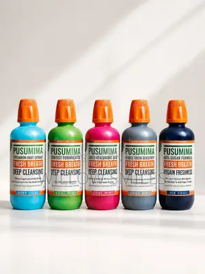 Probiotic Mouthwash + Tongue Scraper