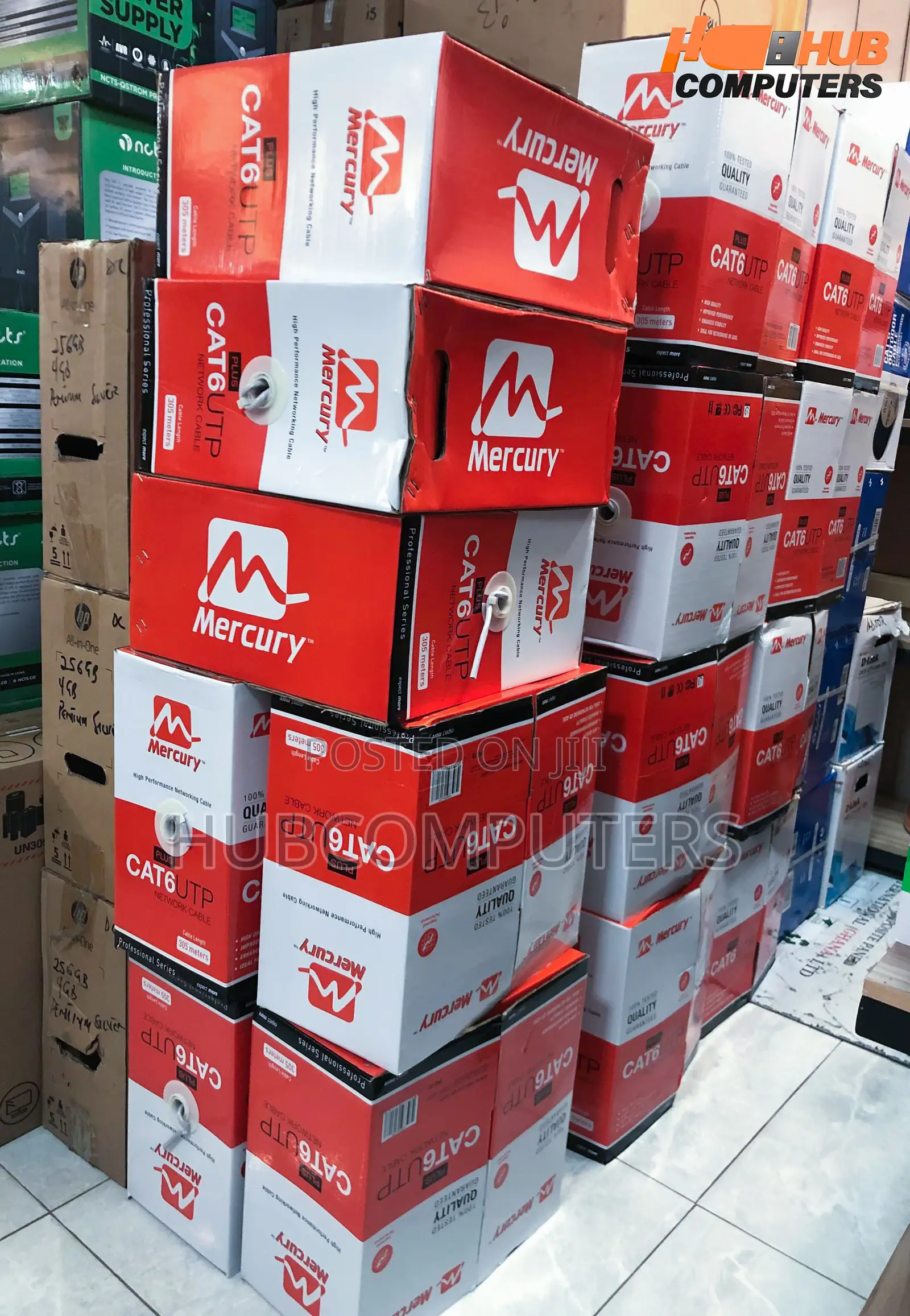 Mercury Cat6 Utp Lan Cable 305m
