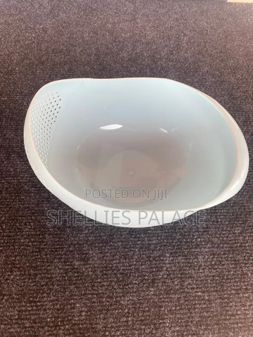 Multipurpose Plastic Vegetables Drain Basket, Rice Washseive