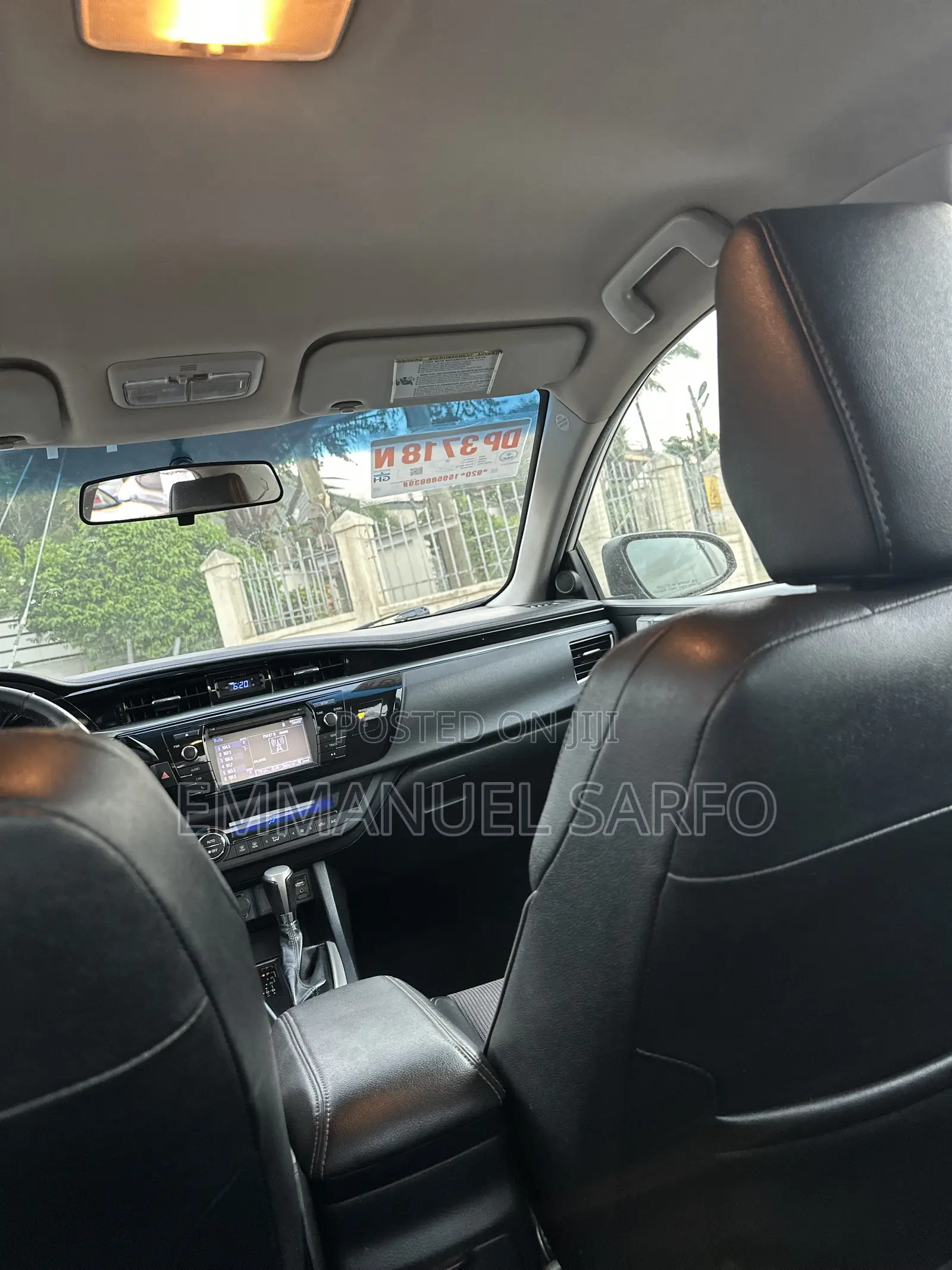 Toyota Corolla S 4dr Sedan (1.8L 4cyl CVT) 2015 White