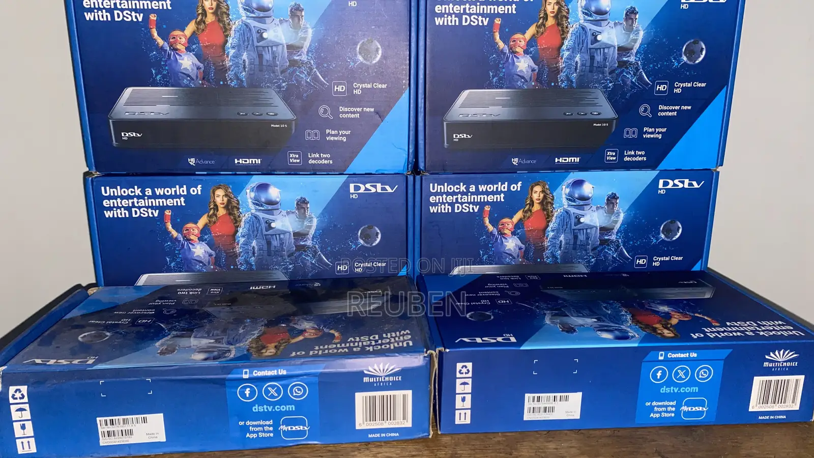 Nigerian DSTV Decoder With One Month Subscription ( Hotel Package)