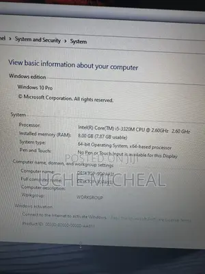 Laptop HP EliteBook 8470P 8GB Intel Core i5 HDD 320GB