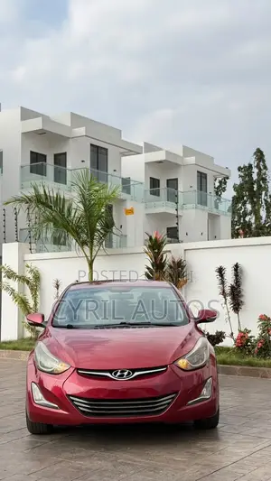 Hyundai Elantra 2013 Red
