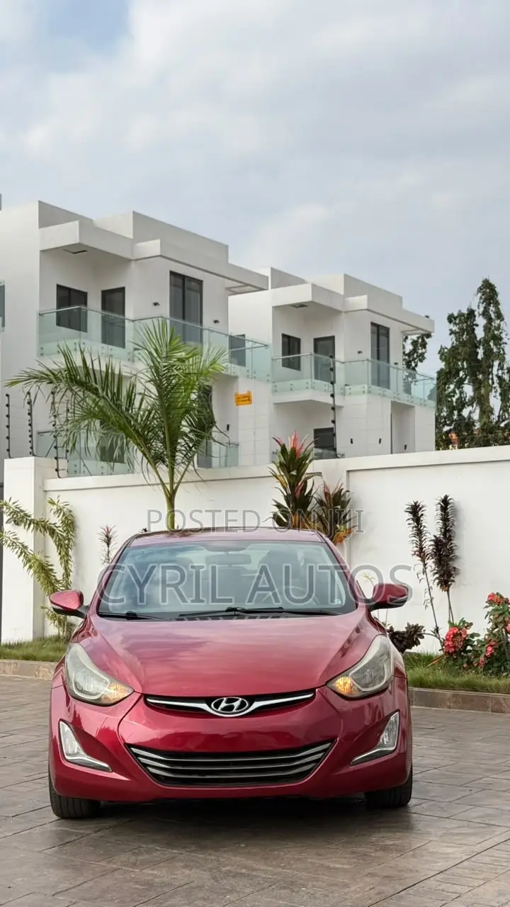 Hyundai Elantra 2013 Red