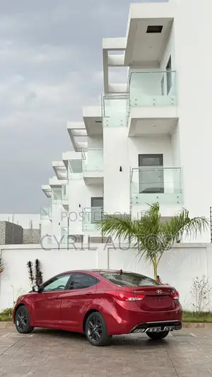 Hyundai Elantra 2013 Red