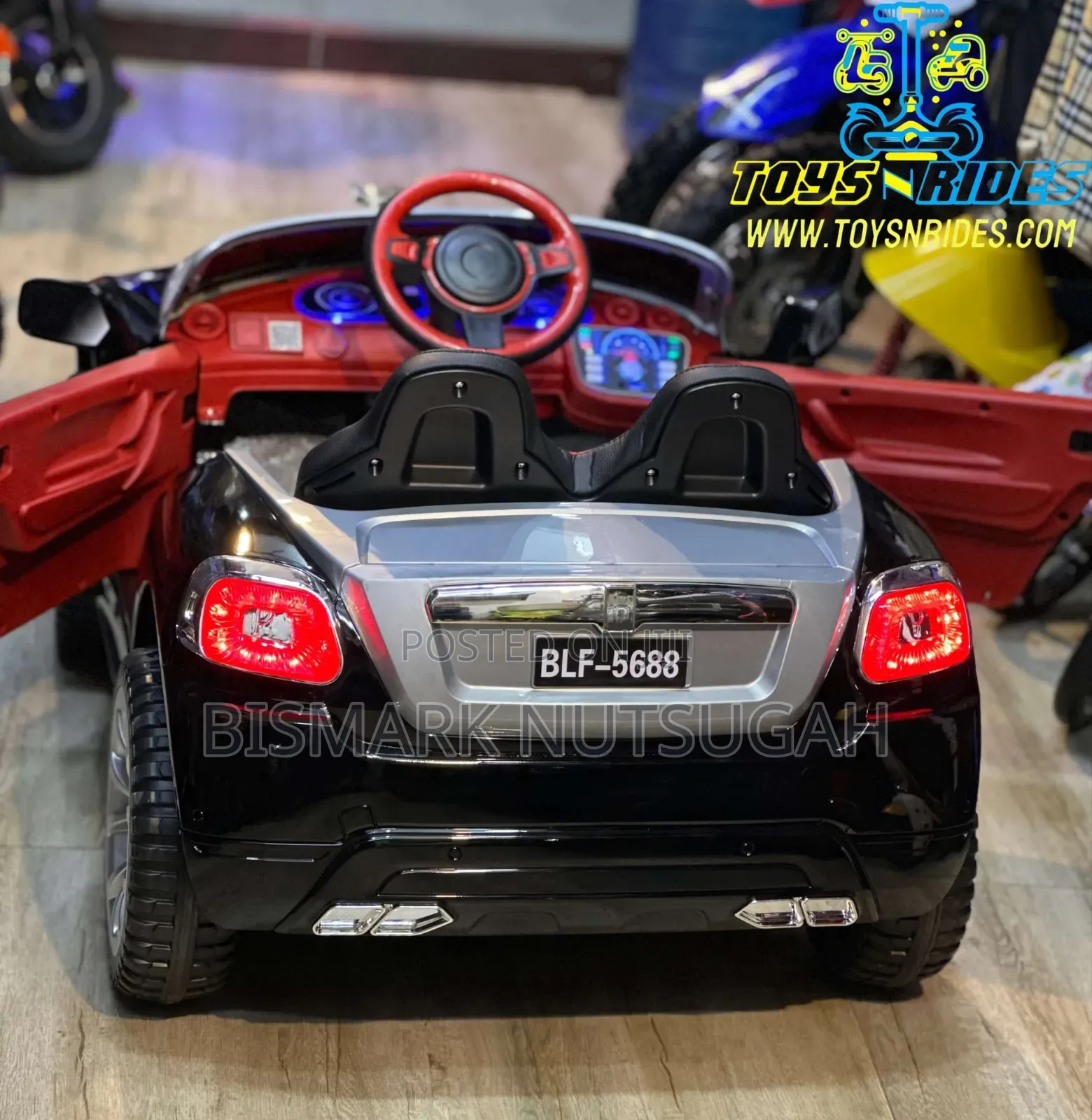 Rolls-Royce Electric Ride-on Toy Car for Kids