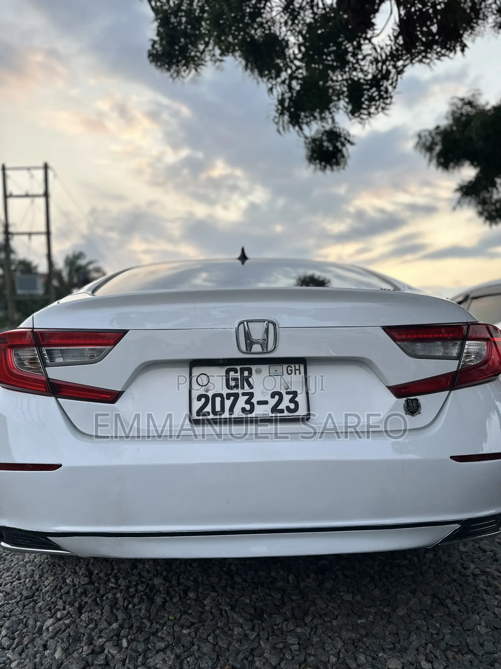 Honda Accord Sport 2018 White