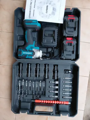 Cordless Impact Wrench Set Industrial Power Wrench Kits Brushless