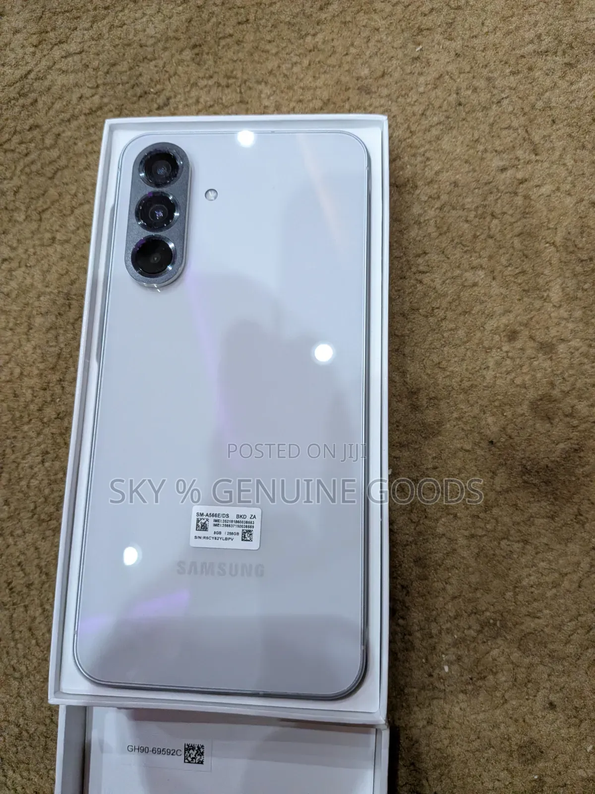 New Samsung Galaxy A56 256 GB White
