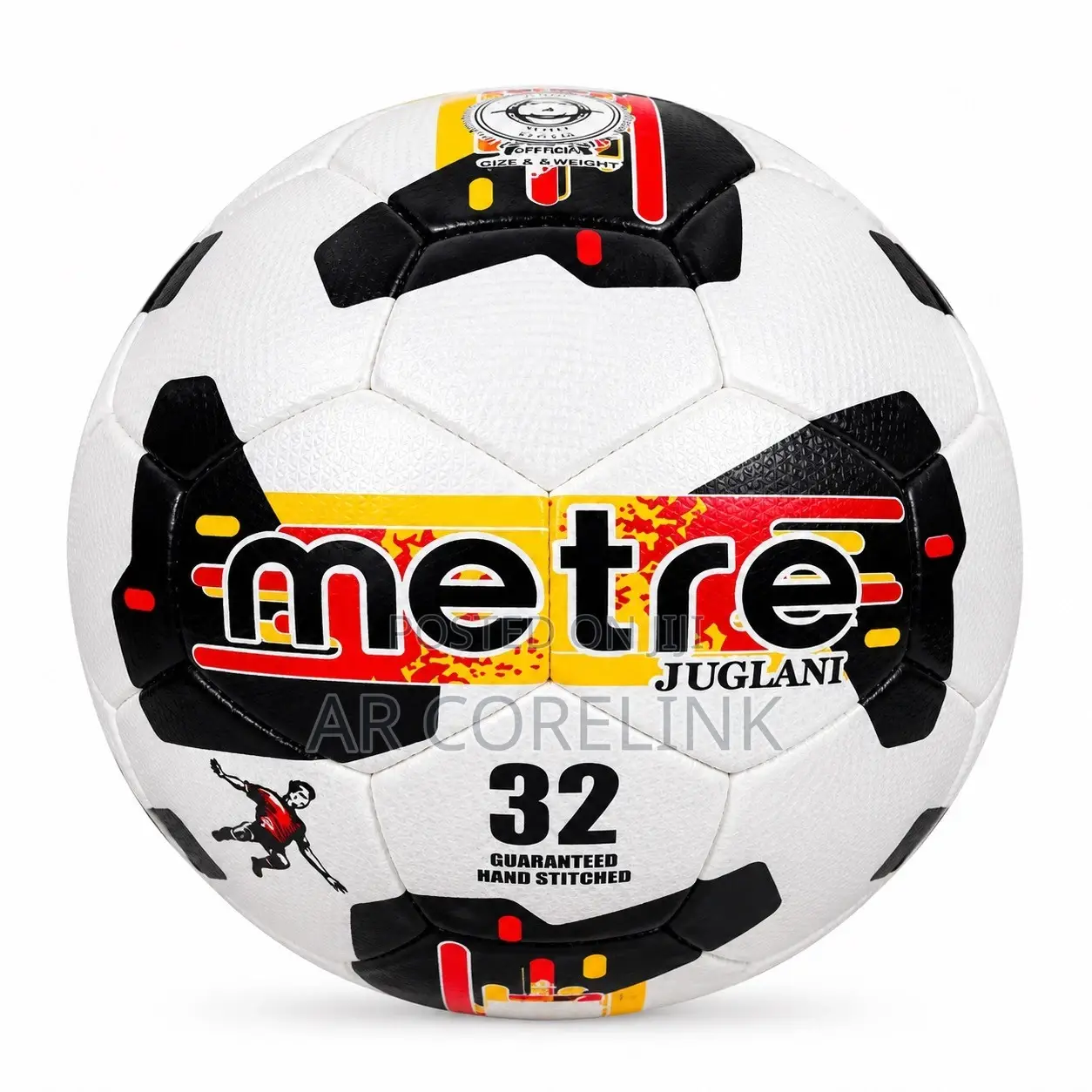 Metre Professional Soccer Ball - Anti Slip