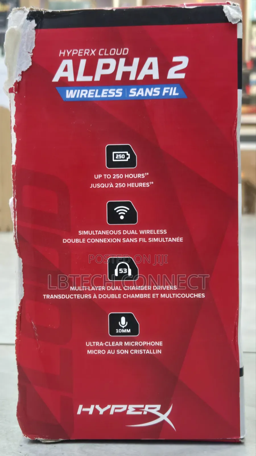 Hyperx Cloud Alpha 2 Wireless Headset