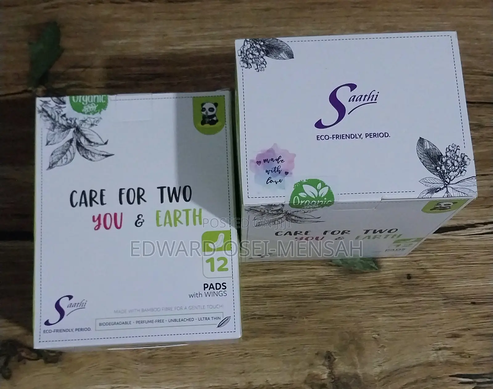 Saathi Eco-Friendly Sanitary Pads & Panty Liners