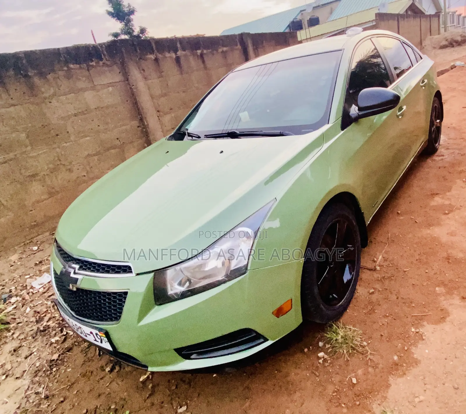 Chevrolet Cruze 1LT 2012 Green