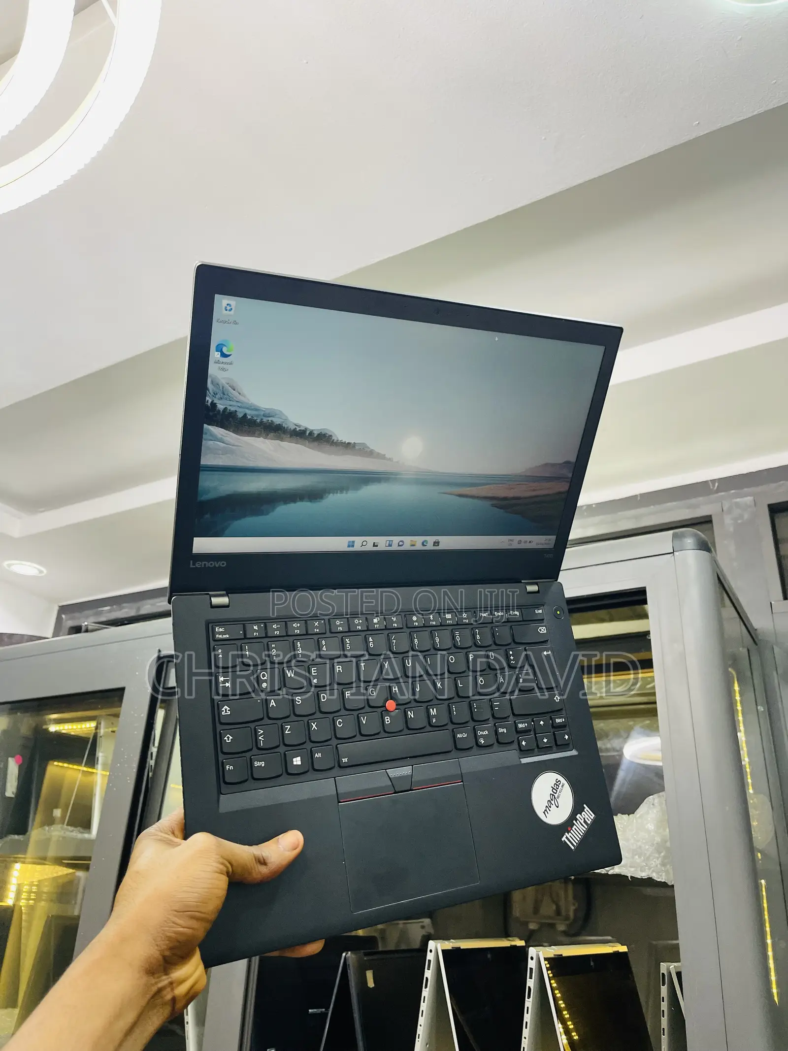 Laptop Lenovo ThinkPad T470 8GB Intel Core i5 SSD 256GB