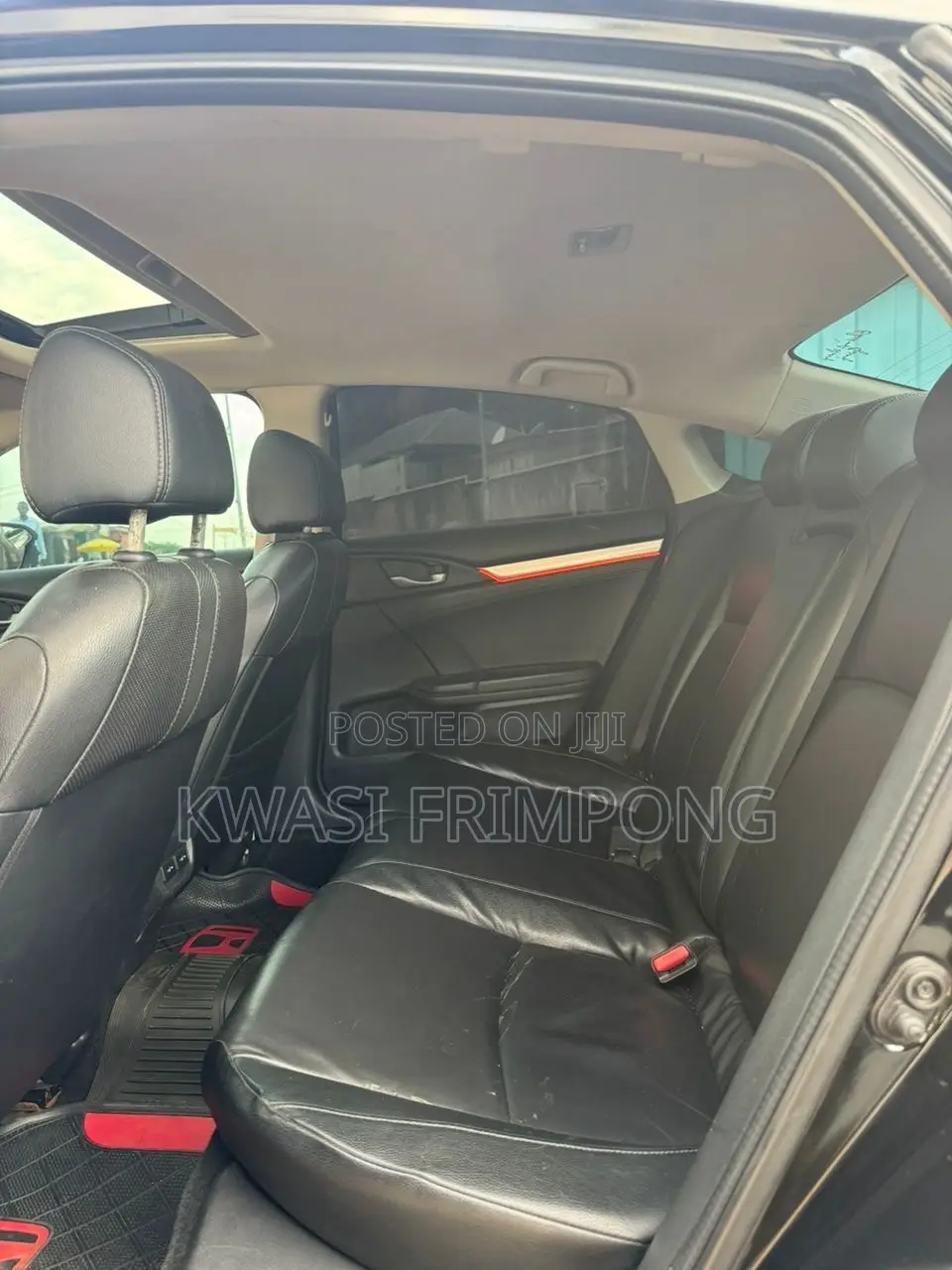Honda Civic Touring 4dr Sedan (1.5L 4cyl) 2017 Black