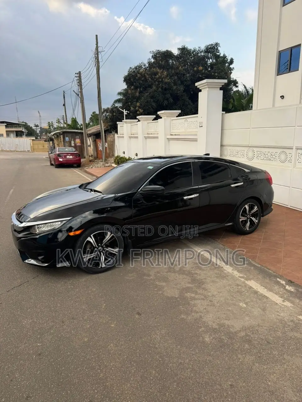 Honda Civic Touring 4dr Sedan (1.5L 4cyl) 2017 Black