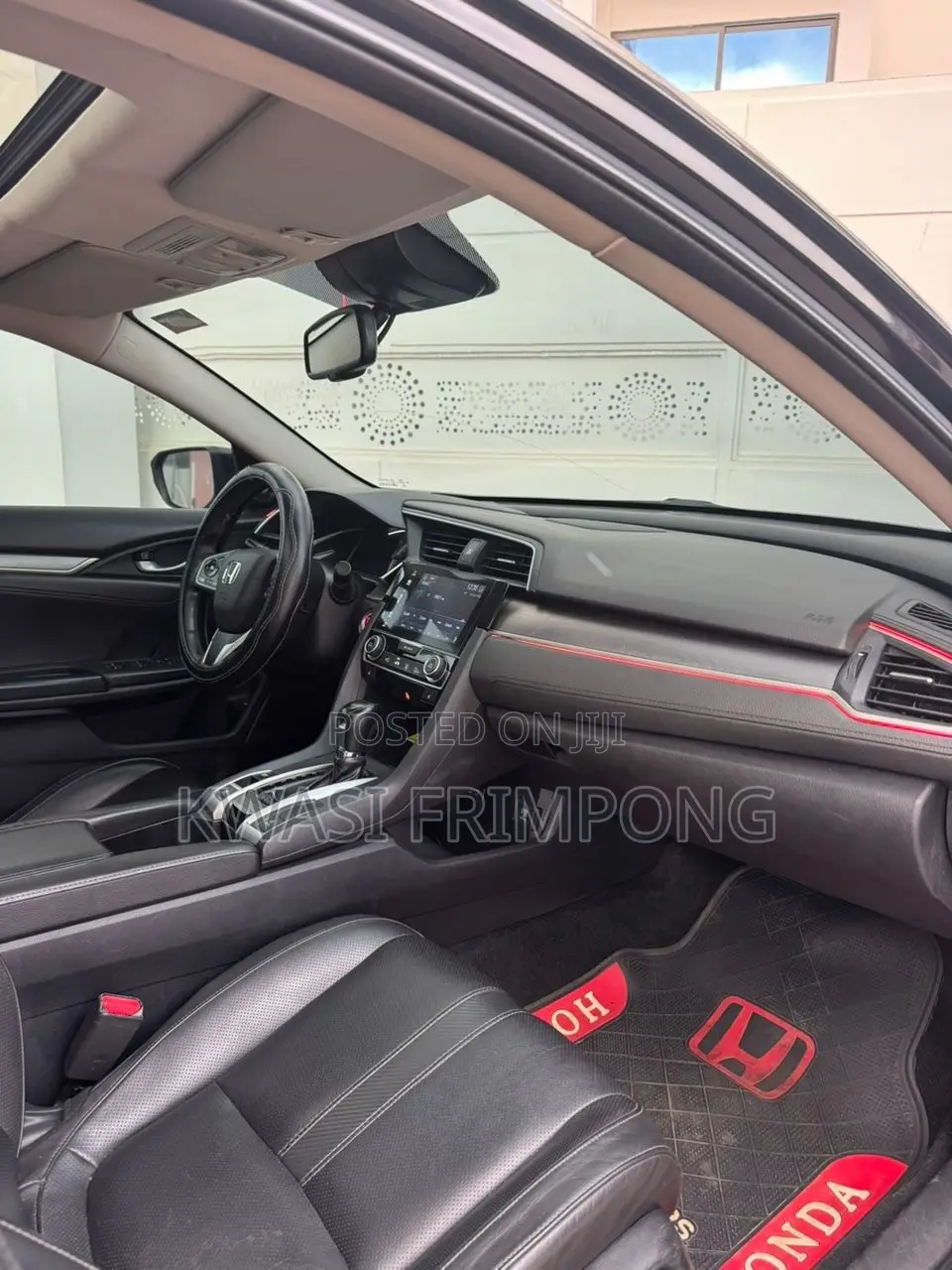 Honda Civic Touring 4dr Sedan (1.5L 4cyl) 2017 Black