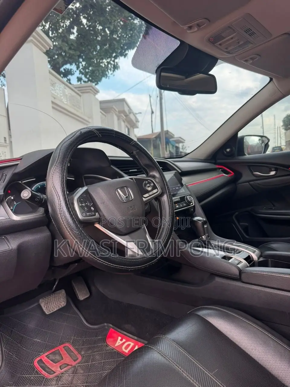Honda Civic Touring 4dr Sedan (1.5L 4cyl) 2017 Black
