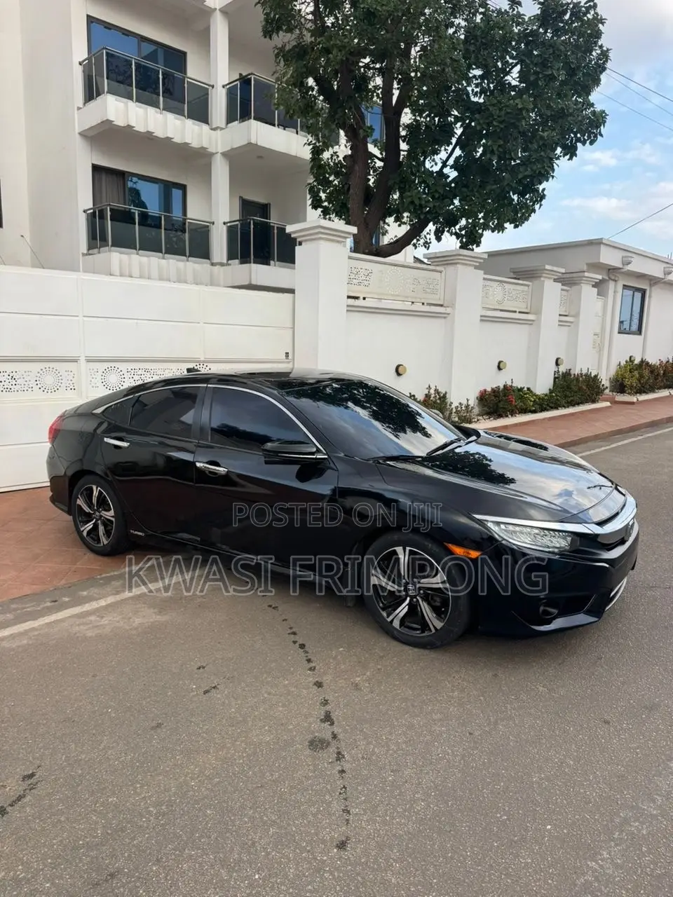 Honda Civic Touring 4dr Sedan (1.5L 4cyl) 2017 Black