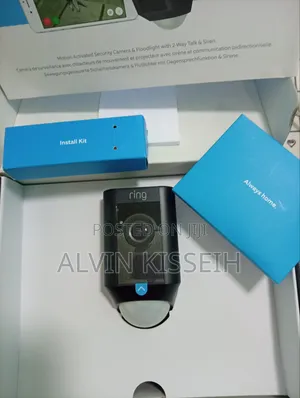 Flood Light Ring Security Camera